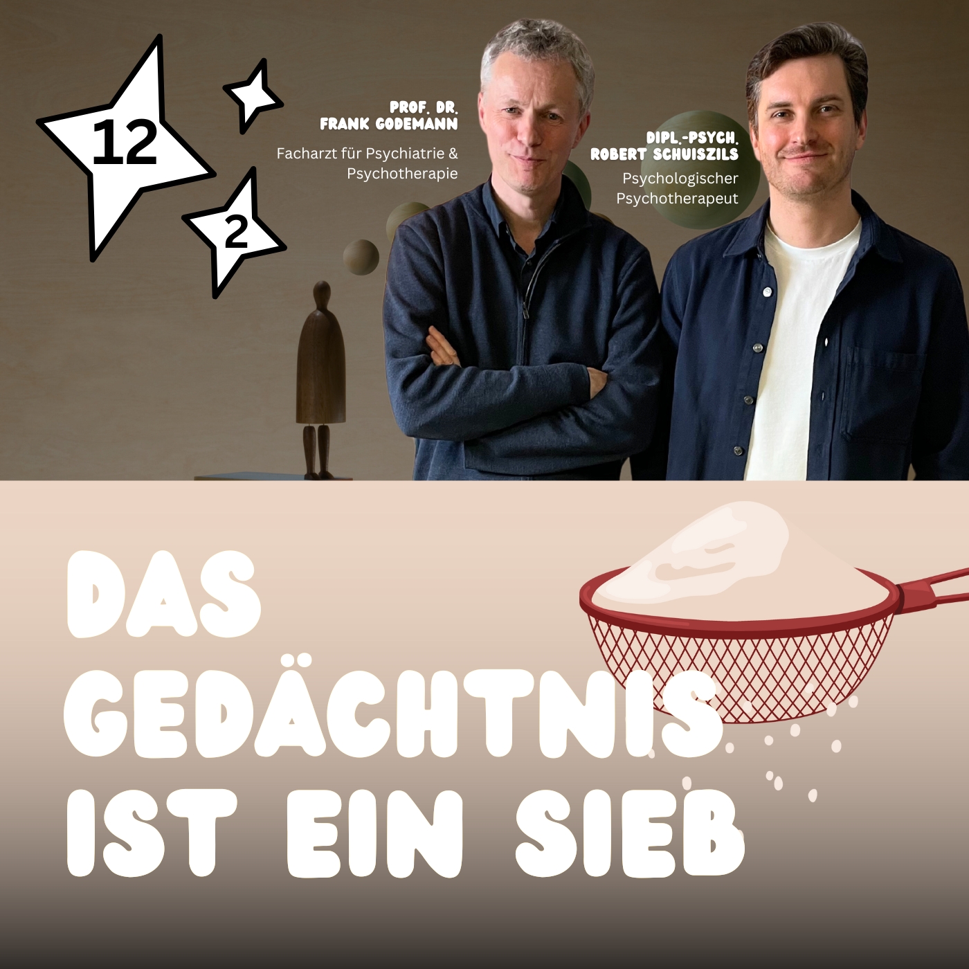 Podcast Psychotherapie einfach erklärt Thumbnail Folge 12.2 Das Gedächtnis in ein Sieb