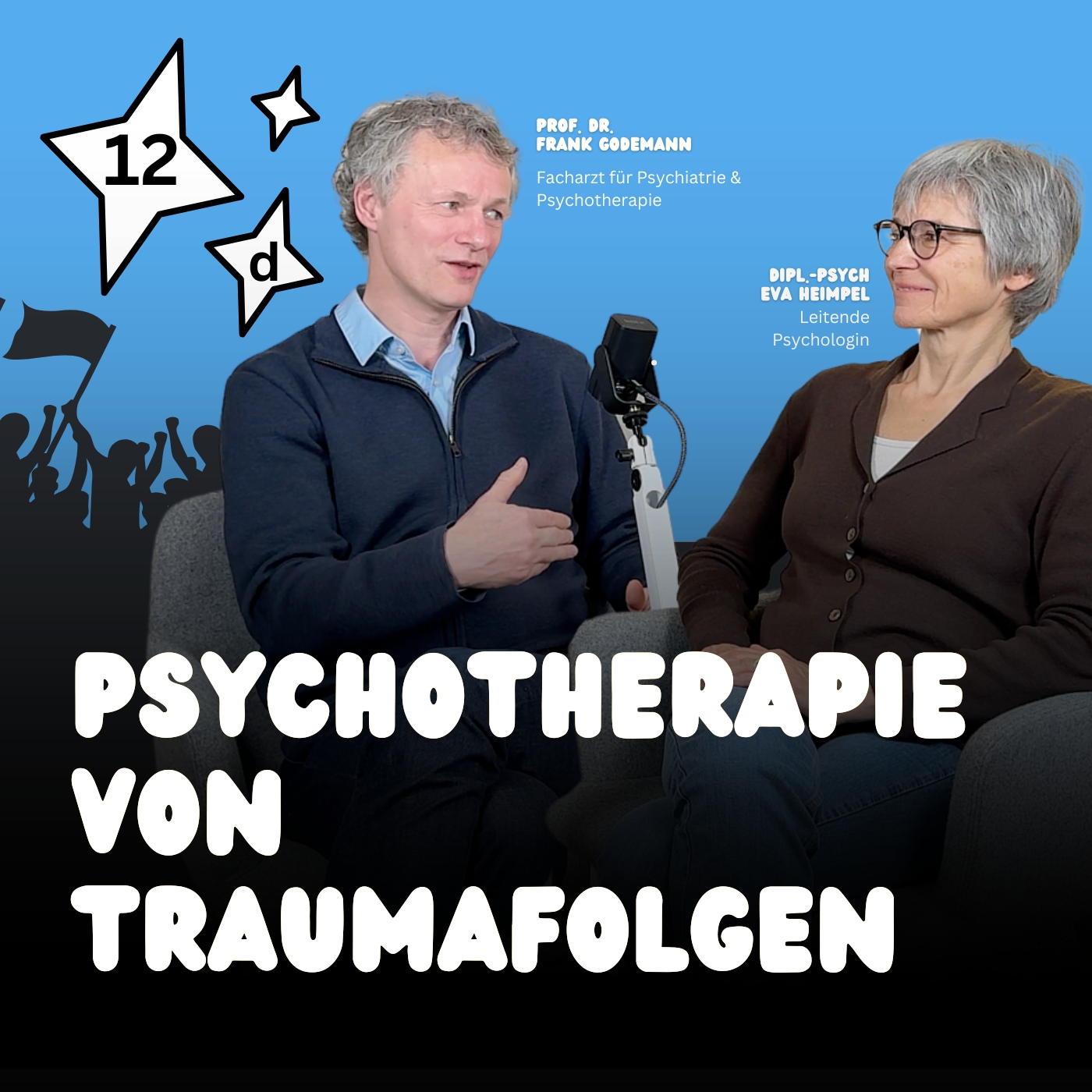 Podcast Psychotherapie einfach erklärt Thumbnail Folge 12f Psychotherapie von Traumafolgen